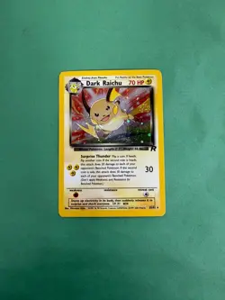 2000 POKEMON TEAM ROCKET DARK RAICHU HOLO 83/82 MP-LP UNLIMITED - Image 4