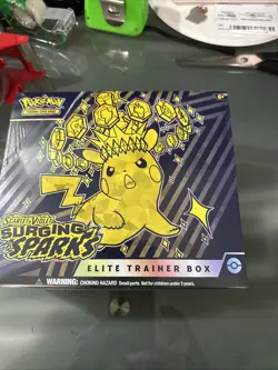 Pokemon TCG Scarlet & Violet Surging Sparks Elite Trainer Box ETB Factory Sealed - Image 1