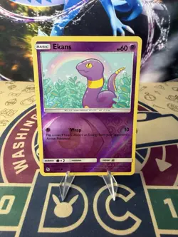 Ekans Reverse Holo 25/68 Hidden Fates Pokemon TCG - Image 1