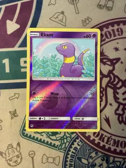 Ekans Reverse Holo 25/68 Hidden Fates Pokemon TCG - Image 3