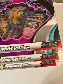 Pokemon Mimikyu EX Box (x3) Sealed New - Image 2