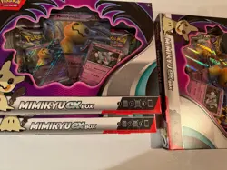 Pokemon Mimikyu EX Box (x3) Sealed New - Image 4