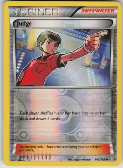 Pokemon TCG Judge Uncommon Reverse Holo XY - BREAKthrough 143/162 - Image 1