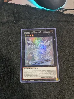 Ninaruru, the Magistus Glass Goddess (GEIM-EN007) - Super Rare - 1st Edition - Image 1