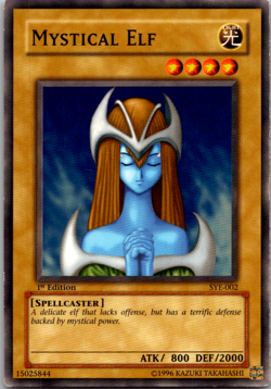 Mystical Elf SYE-002 1st Edition - Yu-Gi-Oh! TCG Common - Image 1