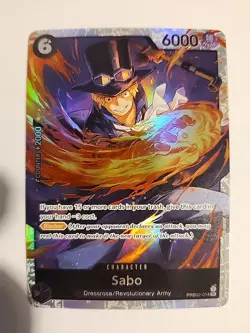 One Piece TCG - Sabo SR English - PRB02-014 - PRB2 Premium Booster Vol. 2 - Image 1