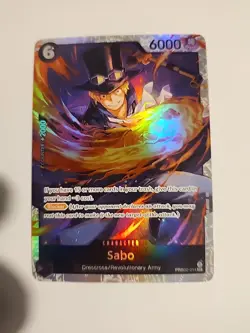 One Piece TCG - Sabo SR English - PRB02-014 - PRB2 Premium Booster Vol. 2 - Image 2
