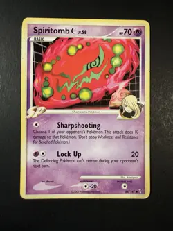 Pokemon TCG Spiritomb C 84/147 Supreme Victors Regular Card - Image 1