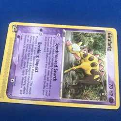 GIRAFARIG 16/97 Pokemon Card EX Dragon NM 2003 E-Reader - Image 3