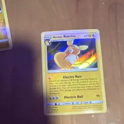 Pokemon TCG Charizard, Dragonite, Alolan Raichu Holo Card Lot - 3 Cards - Image 5