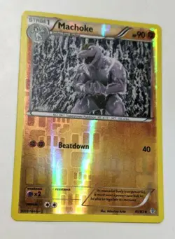 Machoke 41/83 Uncommon Reverse Holo Generations Pokemon Card - Image 1