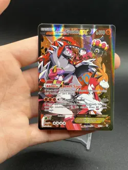 Pokemon Team Magma's Groudon EX Double Crisis Holo Card 15/34 LP - Image 5