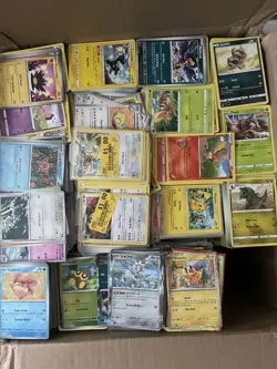 12000+ Pokemon TCG 10000 C/U/R + 2500 Holo Bulk Cards NO TRAINER NO ENERGY NM - Image 2
