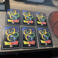 DRAGON BALL Z 6 CARD FOIL LIMITED TRUNKS SAGA GOKU THE DEFENDER + DBZ CCG - Image 2
