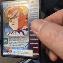 DRAGON BALL Z 6 CARD FOIL LIMITED TRUNKS SAGA GOKU THE DEFENDER + DBZ CCG - Image 5