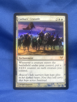 MTG Magic Cathars' Crusade Foil - Image 1
