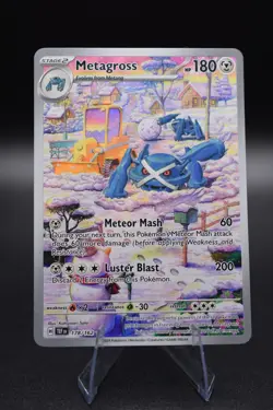 Pokemon TCG Metagross 178/162 SV05: Temporal Forces Holo NM Ungraded - Image 1