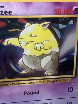 Vintage Pokemon TCG Drowzee Base Set 49/102 Regular Unlimited CGC 💎 Mint 10!! - Image 3