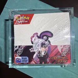 Pokemon Scarlet & Violet Destined Rivals Booster Box w/ Acrylic Case - Image 1