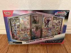Pokemon TCG SV8.5 Prismatic Evolutions Premium Figure Collection Box Sealed New - Image 1