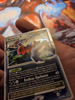 Darkrai LV.X 104/106 Great Encounters Holo LP Pokemon Card WOW LOOK AUCTION - Image 3