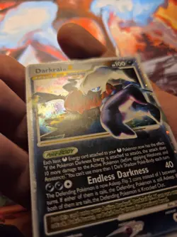 Darkrai LV.X 104/106 Great Encounters Holo LP Pokemon Card WOW LOOK AUCTION - Image 4