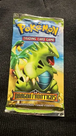 2006 Pokemon: EX Dragon Frontiers Tyranitar Art RareBooster Pack Sealed Mint EN - Image 1