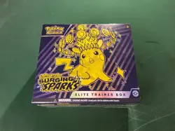 Pokemon TCG Scarlet & Violet Surging Sparks FACTORY SEALED Elite Trainer Box ETB - Image 1