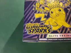 Pokemon TCG Scarlet & Violet Surging Sparks FACTORY SEALED Elite Trainer Box ETB - Image 5