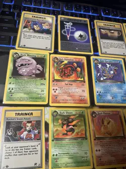 Pokemon Team Rocket 1st Edition Lot Of 15 - Image 2