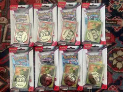8x Lot POKEMON SCARLET & VIOLET PALDEA EVOLVED BLISTER BOOSTER PACK SEALED - Image 1