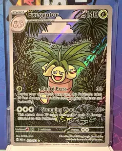 Pokemon Exeggutor Illustration Rare Holo 135/132 Me01: Mega Evolution EN NM/M - Image 1