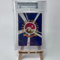 1997 Pokemon Rocket's Sneak Attack Rocket GANG Japanese Holo Rare BGS 7 Swirl - Image 4
