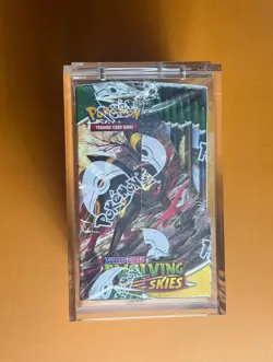 Pokemon TCG Sword & Shield Evolving Skies Booster Box New Sealed With Acrylic - Image 4