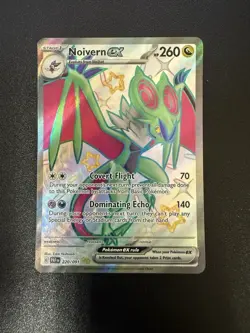 Pokemon Noivern ex - Shiny Ultra Rare SV: Paldean Fates 220/091 NM - Image 1