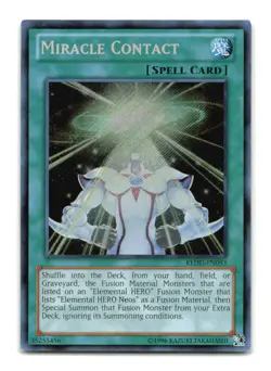 Miracle Contact - REDU-EN093 Secret Rare - YuGiOh-LP - Image 1