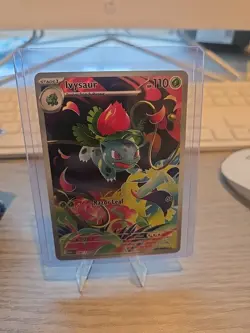 Ivysaur 134/132 Pokemon Card Mega Evolution Rare English Near Mint Condition - Image 2
