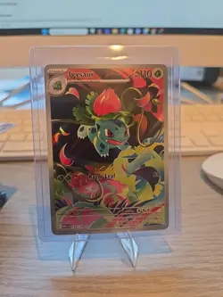 Ivysaur 134/132 Pokemon Card Mega Evolution Rare English Near Mint Condition - Image 3