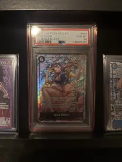 PSA 10 Nico Robin (Alternate Art) OP12-087 Legacy of the Master One Piece TCG - Image 1