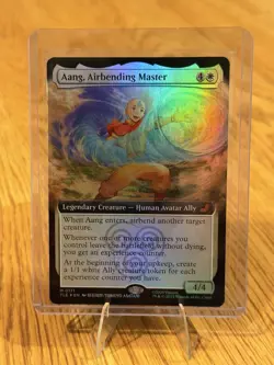 MTG Aang, Airbending Master TLE 0171 M NM Regular Extended Art - Image 1