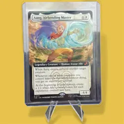 Aang, Airbending Master (Extended Art) TLE #171 - MTG Avatar The Last Airbender - Image 1