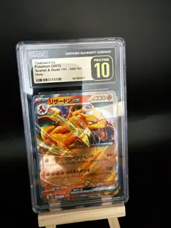 Charizard ex 006/165 Sv2a: Pokemon Card 151 Holo (Japanese) - CGC Pristine 10 - Image 1