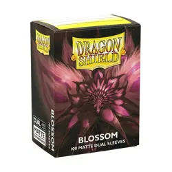 Dragon Shield Sleeves Standard Matte Dual - Blossom 100CT -10 Box Display (1000) - Image 1