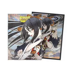 Dragon Shield Sleeves: Standard Matte Dual Art - Samurai 100ct - Image 1