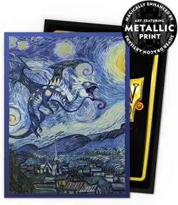 Dragon Shield Sleeves - Special Edition Matte Dual Art: Starry Night - 100CT Mat - Image 2