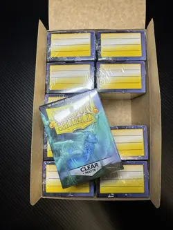Dragon Shield Clear Matte Display - 10 Boxes Of 100 Protective Sleeves - Image 1