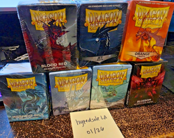 Lot of 20 100 ct pk Dragon Shield Matte Sleeves - Image 1
