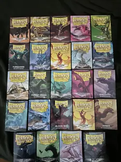 Dragon Shield Sleeve 24 box Lot (100 ct-Pack) - Dragon Shield Card Sleeves - Image 1