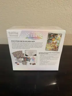 Pokemon TCG SV8.5 Prismatic Evolutions Elite Trainer Box Factory Sealed - Image 2