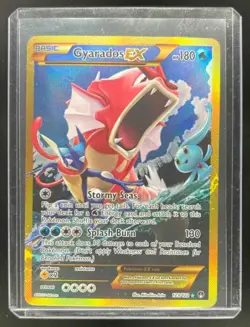 2016 Pokemon XY BREAKpoint Gyarados EX Secret Rare #123/122 - Image 1